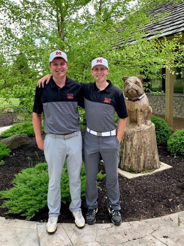 mccmavsgolf's tweet photo. Mavs finish fourth in NCC Conference tournament shooting a 332. 
All Conference players:
Sr. James Sanders 78
Jr. Dylan Dexter 78
Cook 84
Barker 92
Wendall 93 https://t.co/nuPbIbsxtX