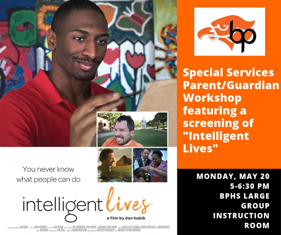 Come to a special screening of the movie, "Intelligent Lives" at Bethel Park High School on Monday, May 20! ow.ly/da8230oINQO #BPProud