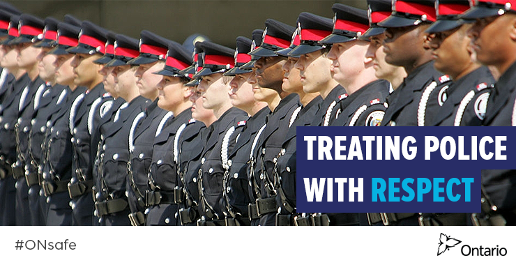 MonteMcNaughton's tweet photo. Just in time for our @OPP announcement in Mississauga today! Proud to celebrate #PoliceWeekON to recognize the great work our police services do in keeping our communities safe. Protecting people’s safety is, and will always be, a priority for this government. #ONpoli #ONsafe https://t.co/ahiGslOB49