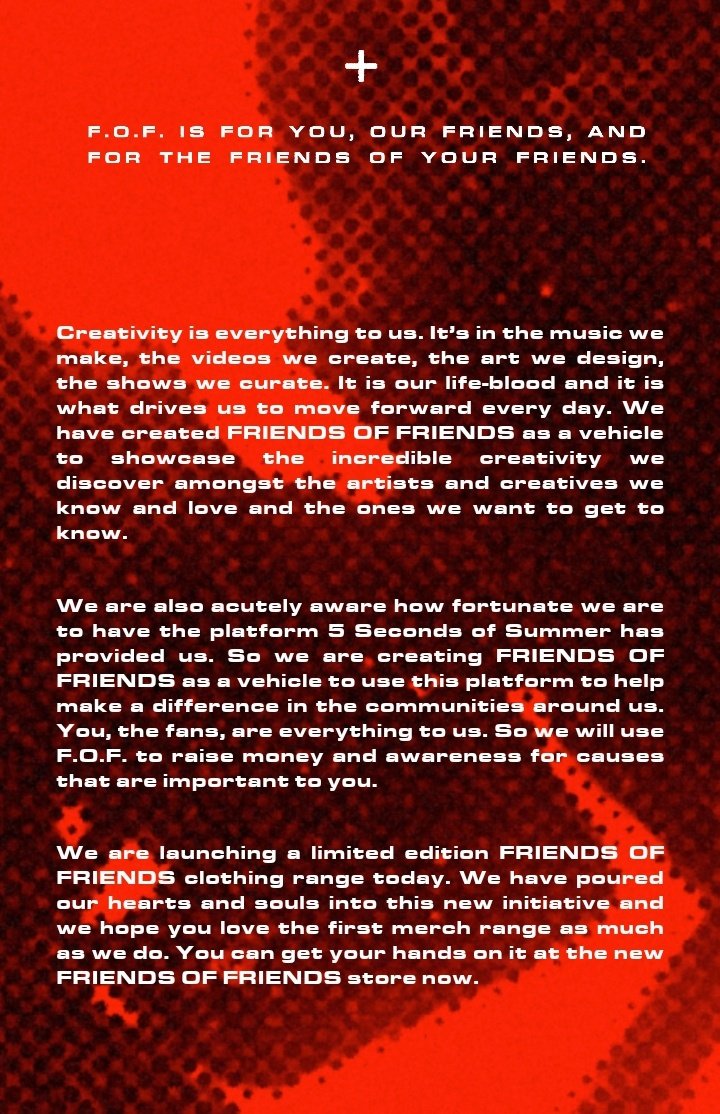 lipring's tweet photo. 5SOS know they have a platform to speak on and they use it. They made a merch line to raise money and awarness and will donate all the profits for causes that are important to their fans. This is how people with a voice should use their platform. I really love this band. https://t.co/GZp6dP2Xx1