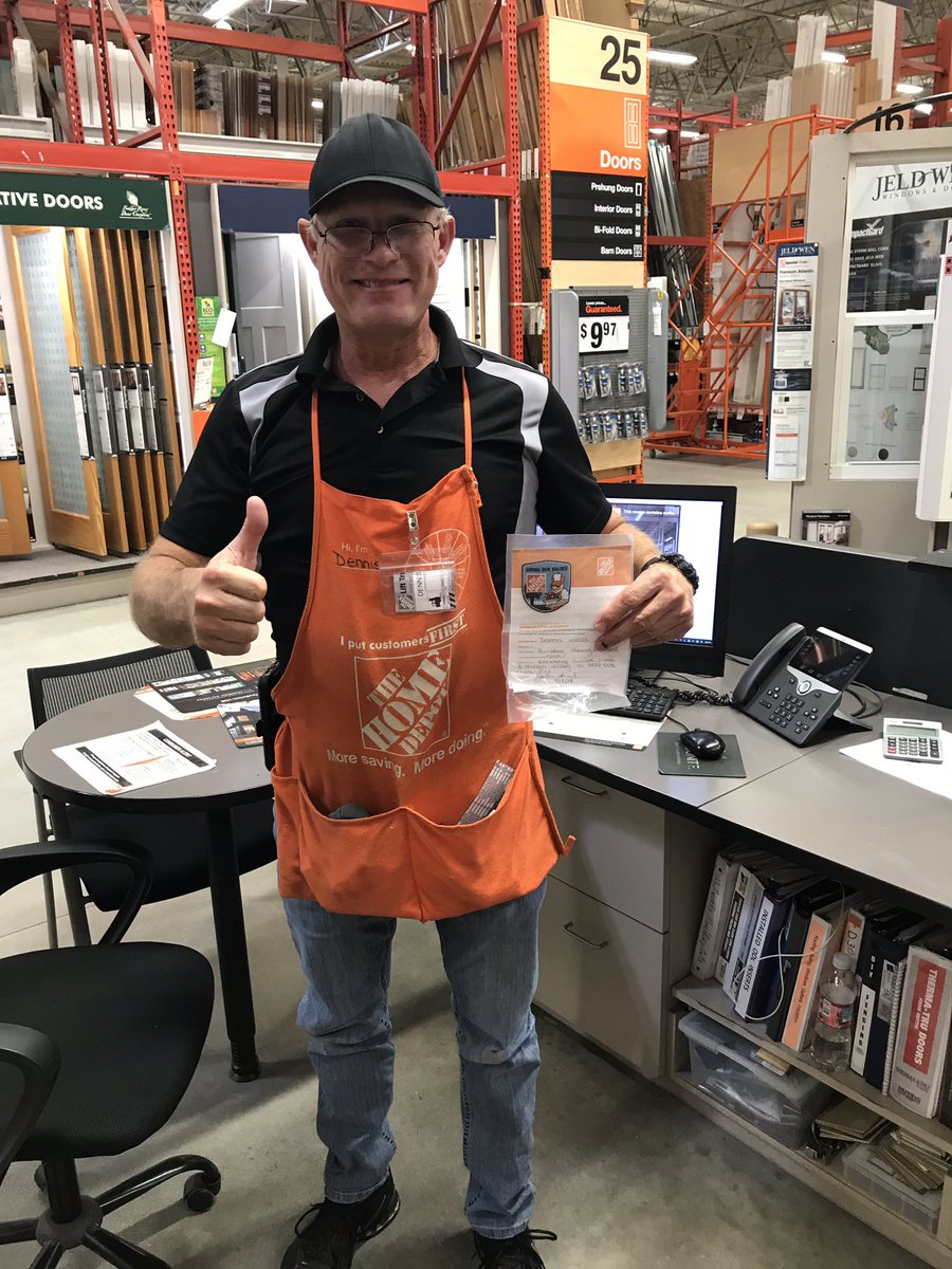 Thanking Dennis from Lumber for always ensuring customers have what they need for their projects. Awesome!!!