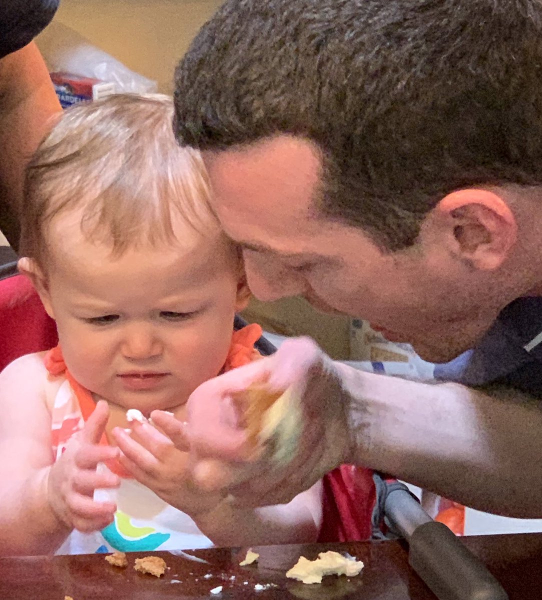 KevKennedyRadio's tweet photo. Happy FIRST birthday to my little girl. Can’t believe it’s already been a year!  Best year of my life. Oh my, I have a TODDLER now!! https://t.co/hrTzf8DkTp
