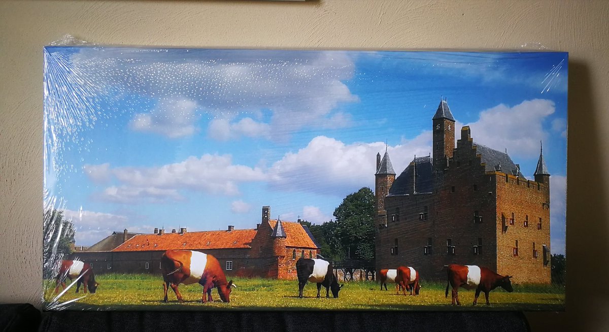 JoyceDFoto's tweet image. Vandaag weer iemand blij gemaakt met een mooie canvas (hier nog in plastic). Veruit de meest verkochte foto tot nu toe.#enthousiast #eigenonderneming #gezegend