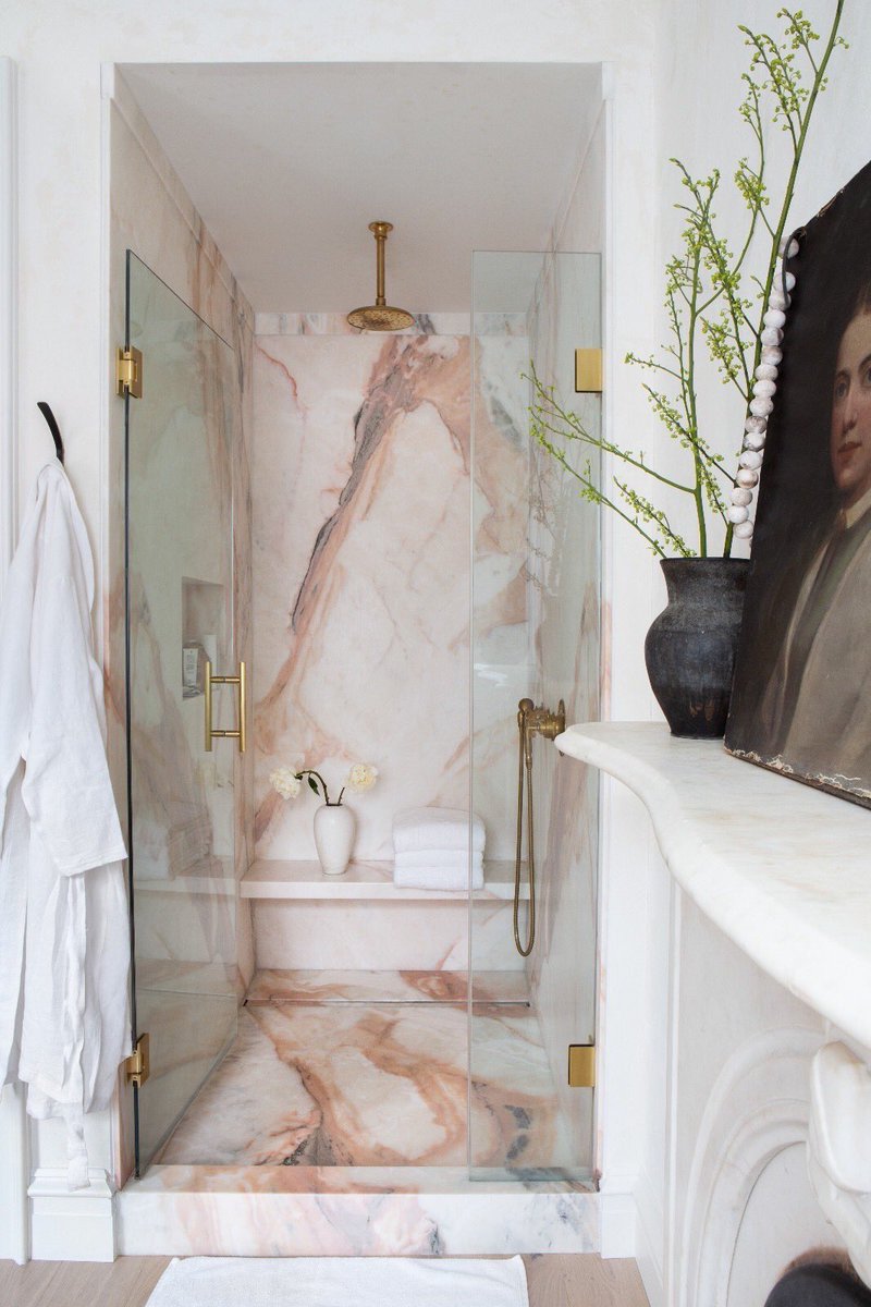 femmeduart's tweet photo. Shower interior inspiration https://t.co/DVeq9a11WR