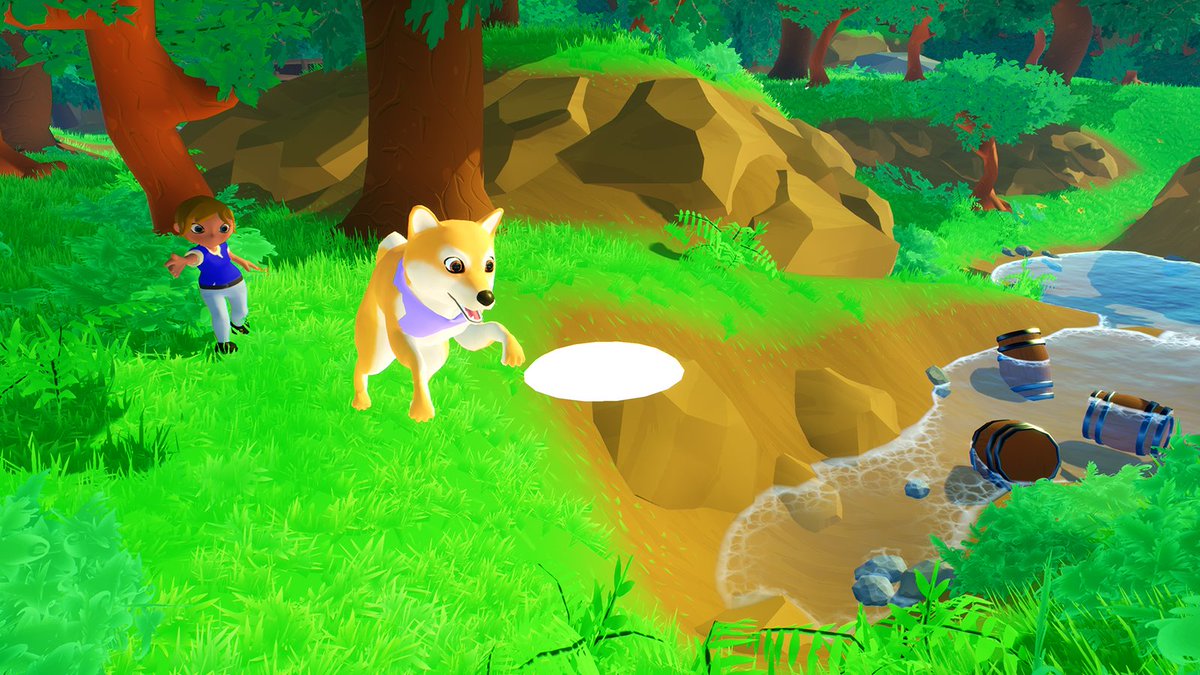 We do not deserve dogs. Too good, too pure, always wanting to help. Kato is a free prototype game about being the best dog that a dog can be, and that's pretty dang good. - rockpapershotgun.com/2019/05/13/kat…