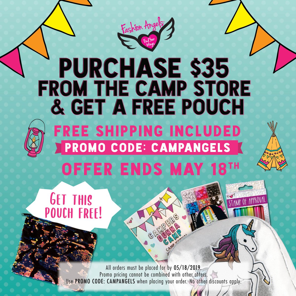 Get ready for camp! ☀️🏕️🌈 #summercamp #giftwithpurchase #tweens bit.ly/30dHBUV