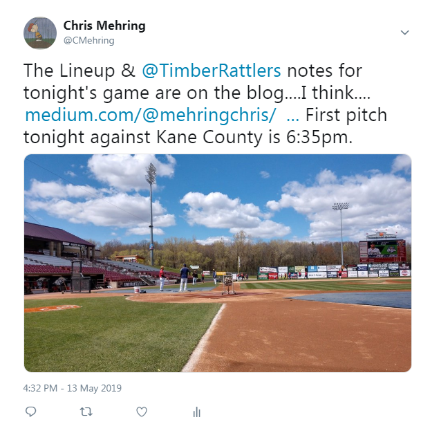 CMehring's tweet photo. Deleted this tweet...Apparently the 'Rattler Radio' blog on @Medium is suspended and isn't the only @MiLB Blog that is affected. See second screenshot for my error message....and yes....I have tried clearing my cookies #MiLBProblems #TechnicalDifficulties https://t.co/QPz0FgRWun
