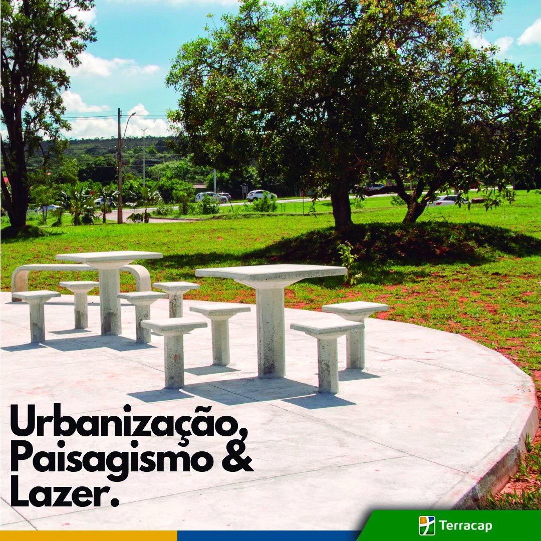 Desde março, foram plantadas mudas de espécies nativas do cerrado, gramado, além da construção de estacionamento, calçamento, bancos e mesas de concreto. 
É a Terracap trabalhando para a melhoria dos espaços de convivência e lazer do Taquari. #TerracapAcontece #MãosàObra