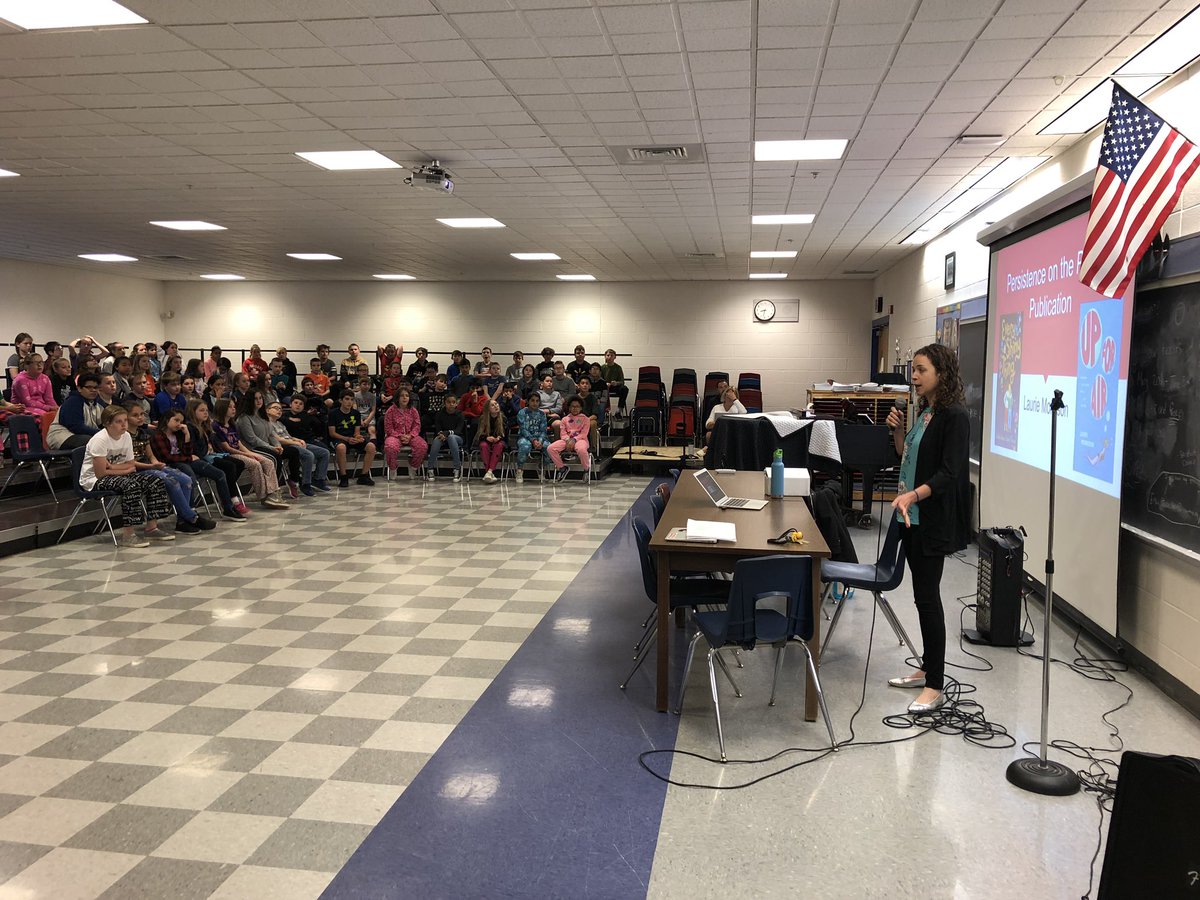 SauconL's tweet photo. Thank you to @LaurieLMorrison for coming to SVMS and presenting about your writing experience! Thank  you to the @DoylestownBooks for making this possible! https://t.co/PLlfHdKcs2