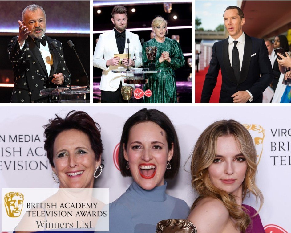 MingleMediaTV's tweet image. Recap: BAFTA Television Awards Winners Include “Killing Eve,” “Patrick Melrose,” Jody Comer, Benedict Cumberbatch #RedCarpetInterviews #WinnersVideos #BAFTATV #AwardSeason redcarpetreporttv.com/2019/05/13/rec…