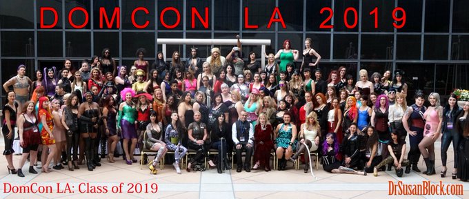 1 pic. 16th #DomConLA: the #Comicon of #Kink😈 #MetGala of #Fetish +#GOT w/o killing😘 Great 2 deliver