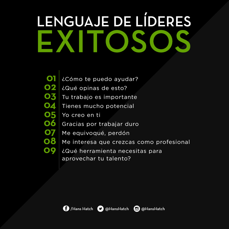 HansHatch's tweet photo. Así habla un buen #líder. https://t.co/1gKOnvoyLu