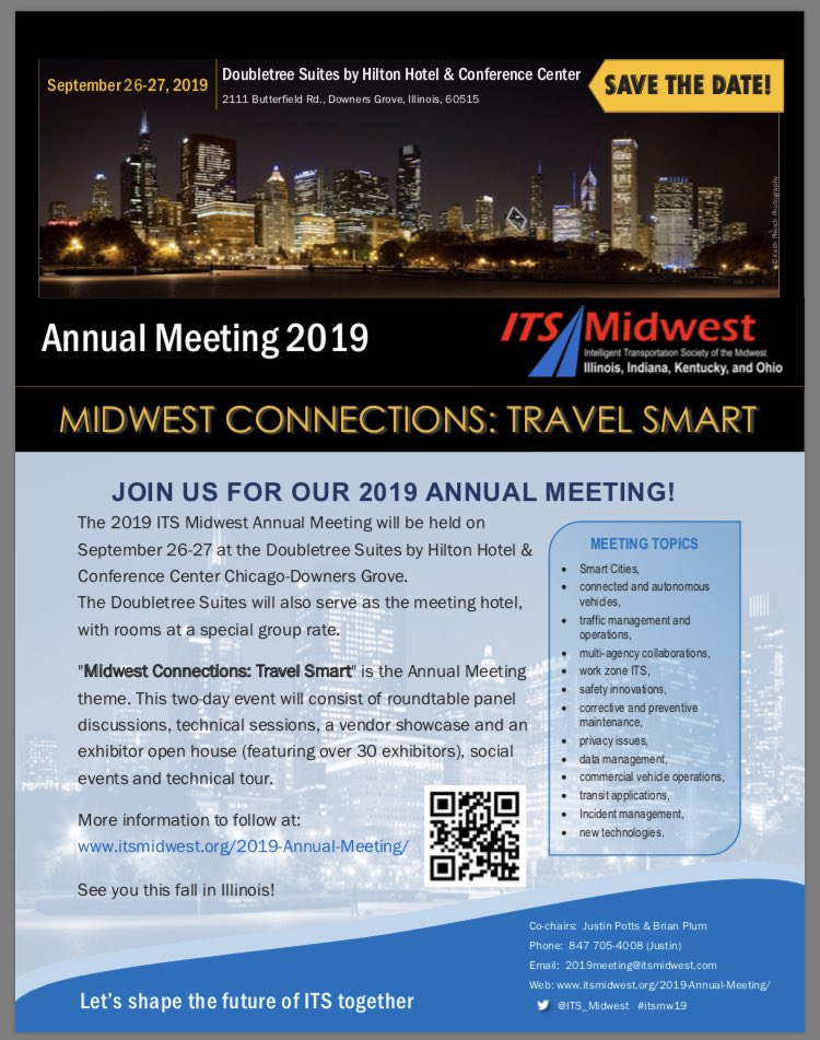 Join us in Chicago for #ITSMidwest this September!
