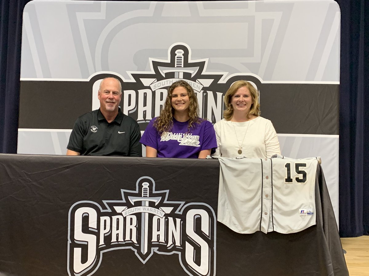 SWSoftball's tweet photo. CONGRATULATIONS to Senior, Madison Stumbo for signing her NLI to play college softball at Kentucky Wesleyan!! SUPER PROUD of you Stumbo‼️ 🥎🥎 You will do GREAT things! https://t.co/cBzh2SYsUv