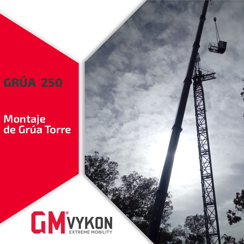 GMVykon's tweet photo. Somos Expertos en el Montaje de Grúas Torre, tenemos el equipo y capacidad para realizarlo.
#Grúa250 #ExpertosenManiobras #ExtremeMobility https://t.co/EllIcaNJGI
