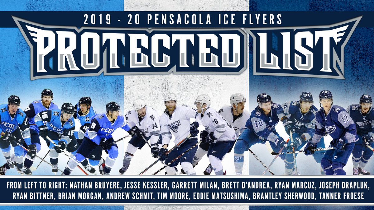 PcolaIceFlyers's tweet photo. The Ice Flyers have announced their 2019-20 Protected Player List! Read the full press release here: https://t.co/knwtllChis https://t.co/zazqVyqoto