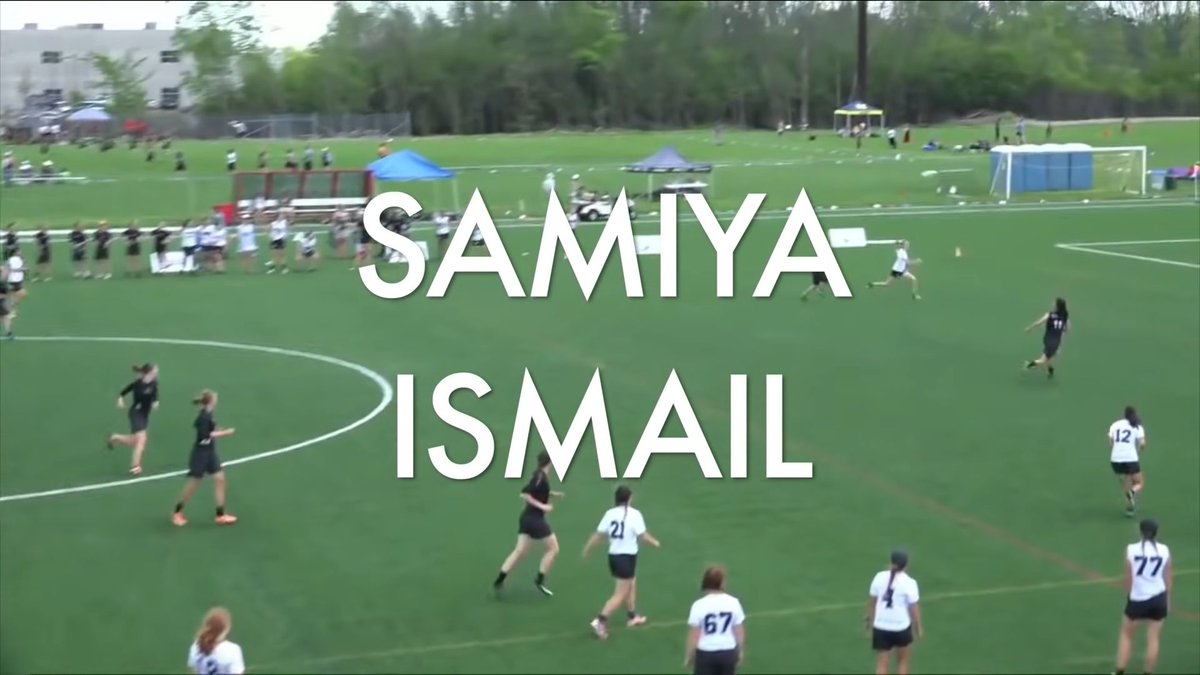 Ultiworld's tweet photo. .@WWUchaos' Samiya Ismail for Callahan 2019 -> https://t.co/hF5XaB6y50 https://t.co/u566g4hy4s