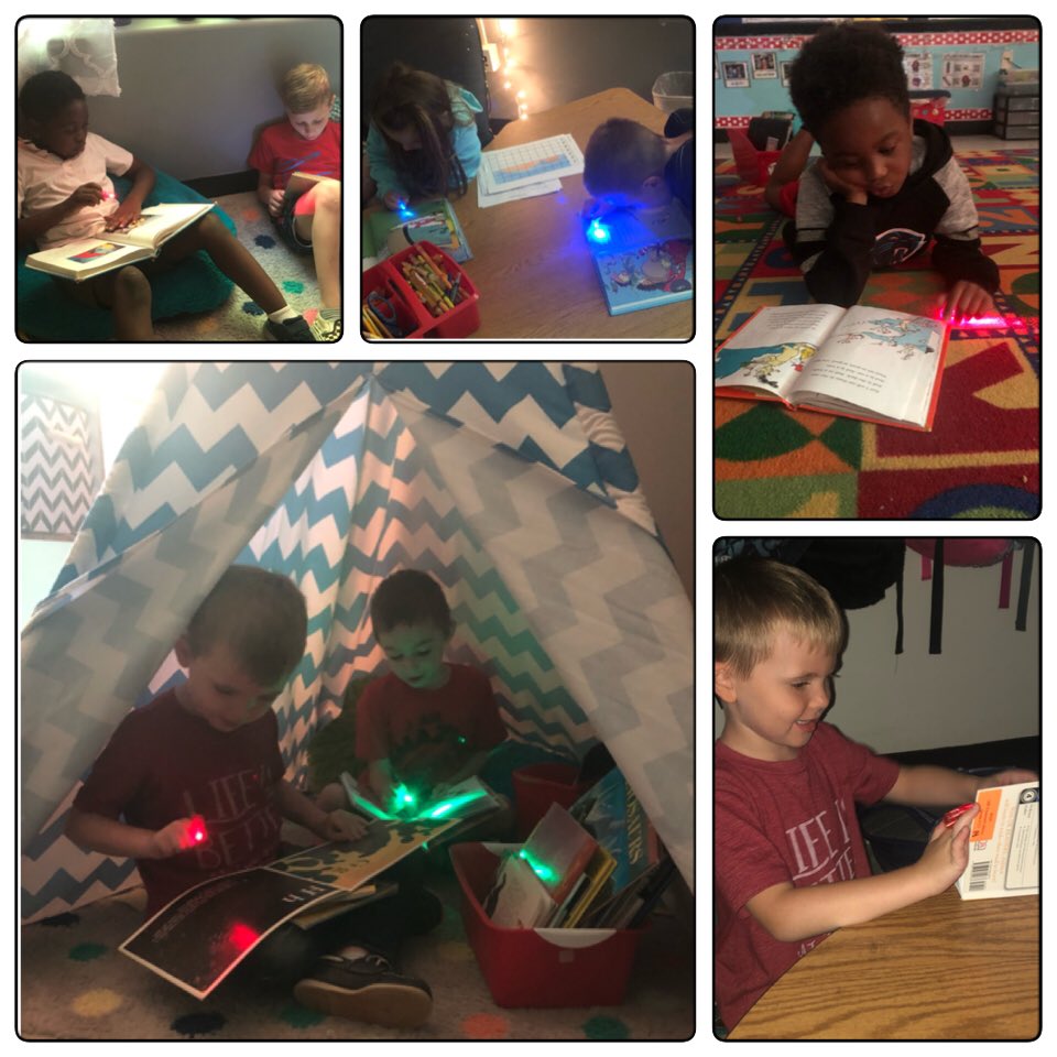 Landerskids's tweet photo. When R stands for Read All Day, you find ALL the places and ways to read 📚 @summithillhusky @npbrophy #readallday #ABCcountdown #Kindergarten #readingourwriting https://t.co/OlaLyxiyhp