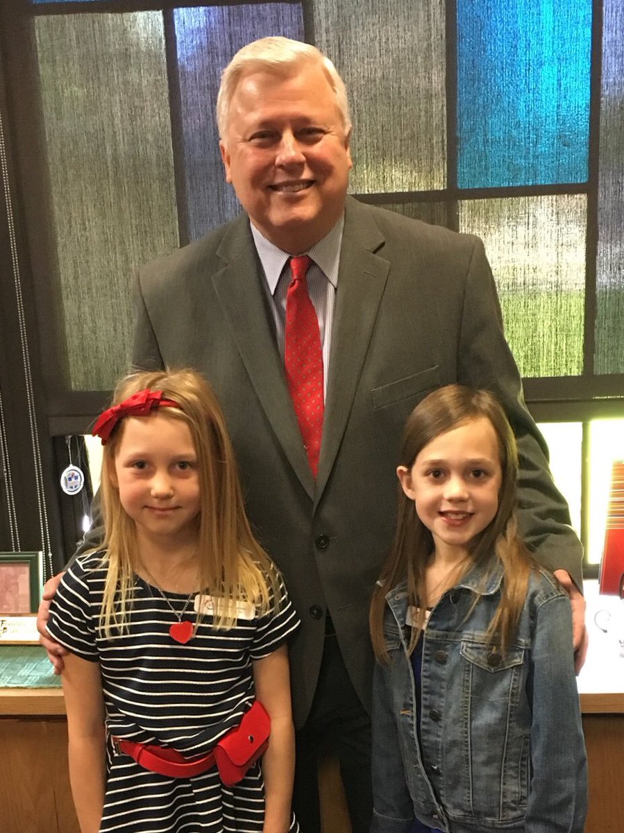 BruceRudi's tweet photo. It was Principals for a Day today! Two awesome young ladies had fun ruling the school today. . . I think I can take tomorrow off and have them come in! https://t.co/zgaRpeChME