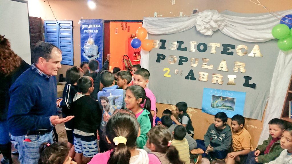 Camilo_Mohr's tweet photo. #AHORA inauguración de la biblioteca popular 2 de Abril Filial Ara San Juan en la ch 253 !!!
Más cultura, para seguir construyendo juntos una posadas equitativa e igualitaria. 
@tatianabenitz @losadajoaquin https://t.co/KH6TIh42qJ