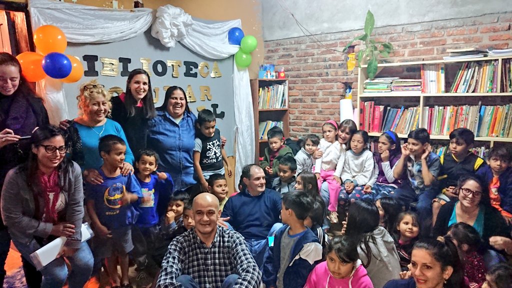 Camilo_Mohr's tweet photo. #AHORA inauguración de la biblioteca popular 2 de Abril Filial Ara San Juan en la ch 253 !!!
Más cultura, para seguir construyendo juntos una posadas equitativa e igualitaria. 
@tatianabenitz @losadajoaquin https://t.co/KH6TIh42qJ