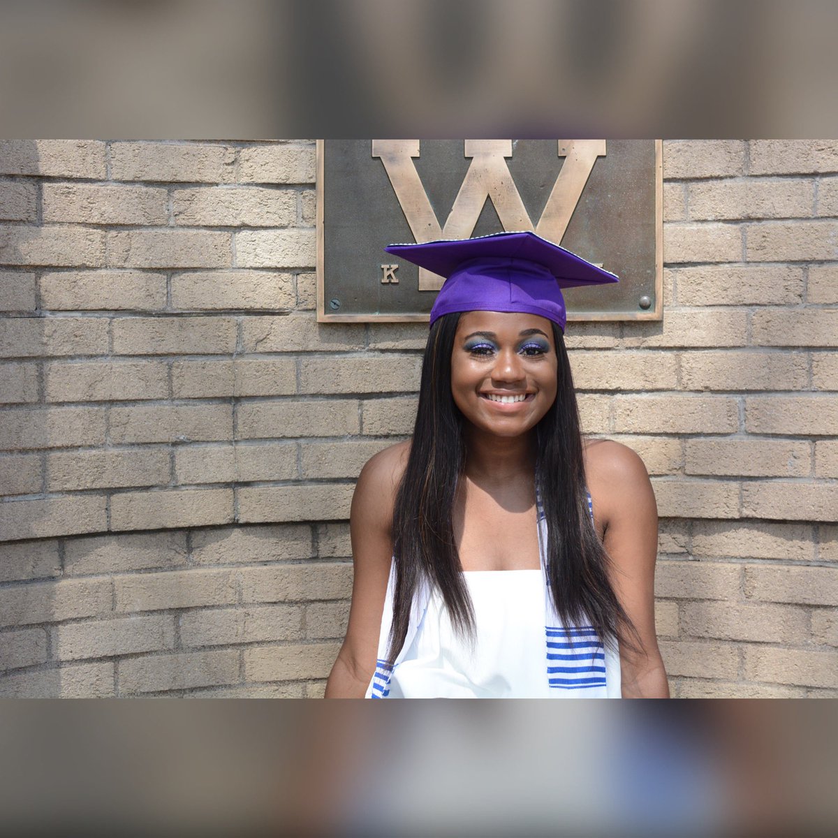 Congratulations to Soror Rayna Weaver on receiving her degree in Human Resource Management 🎓💙