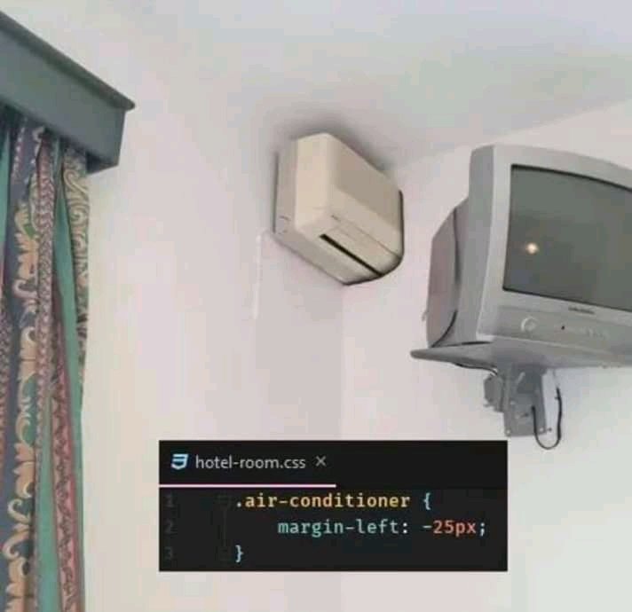 LinuxFu's tweet image. $(document).sledgeHammer(function(wallStanding) {
    while (wallStanding){
        hitWall();
    }
}
#javascript #domolition #cssfail #funny