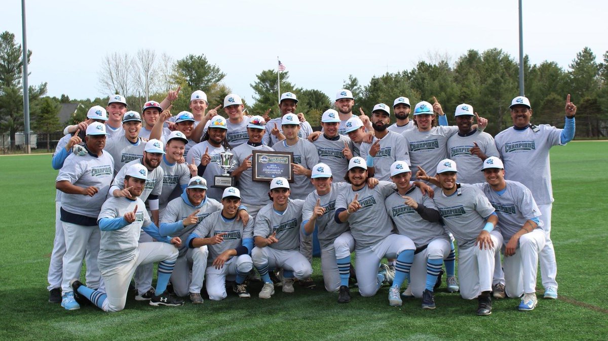 Go, Bearcats! For the first time in Baruch baseball history, the Bearcats advance to the NCAA Championship Tournament having defeated the Husson University Eagles this weekend. bit.ly/2WGj20D

#baruchpride #baruchbearcats #bebaruch #ncaa #ncaabaseball #baruchbaseball