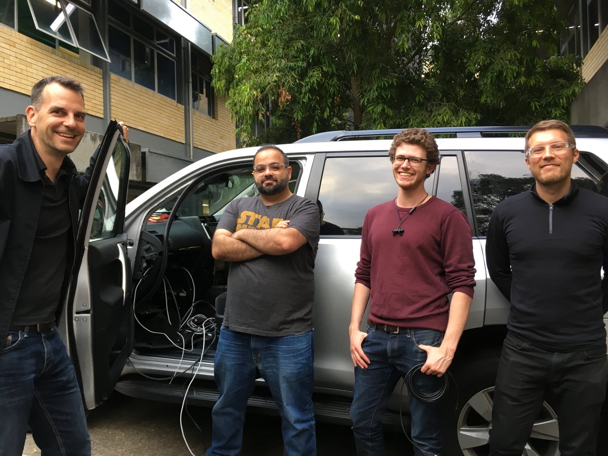 Innovative new HMI #tech being installed by Ilan Mandell &amp; Sven Krome of <a href="/Cornell/">Cornell University</a> advancing our joint ARC Discovery project bit.ly/2E8saUi  #RoadSafety #automated #driverless #HMI <a href="/wendyju/">@wendyju@hci.social</a>