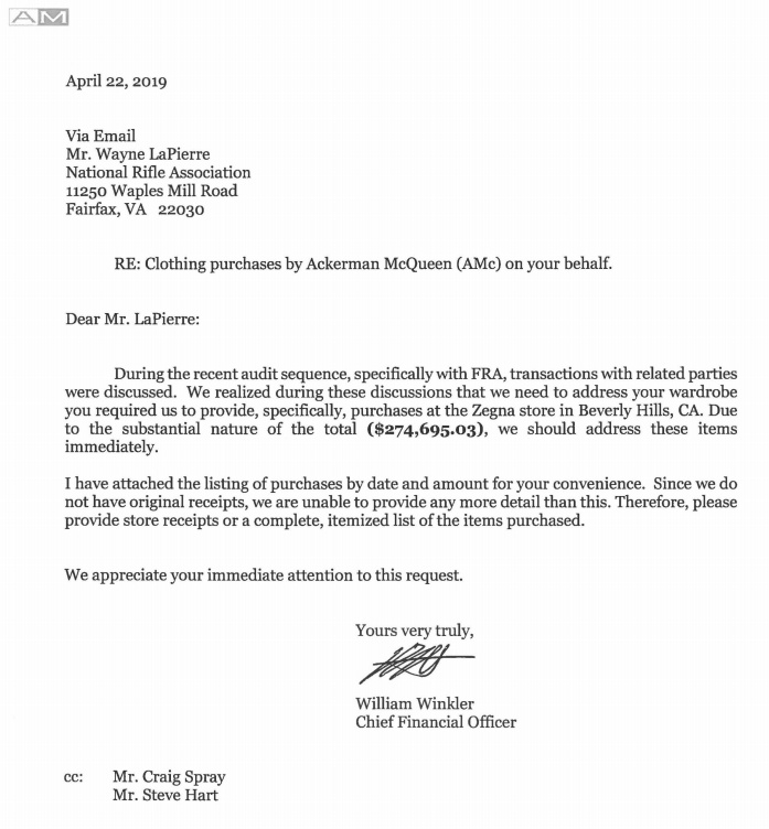 This "Ad Agency" is really just a giant ATM that allowed Wayne "Laundering" LaPierre to run his personal expenses in such a way that the NRA could claim advertising expenses for OBVIOUSLY PERSONAL SPENDING. This is a violation of both non-profit and income tax law.