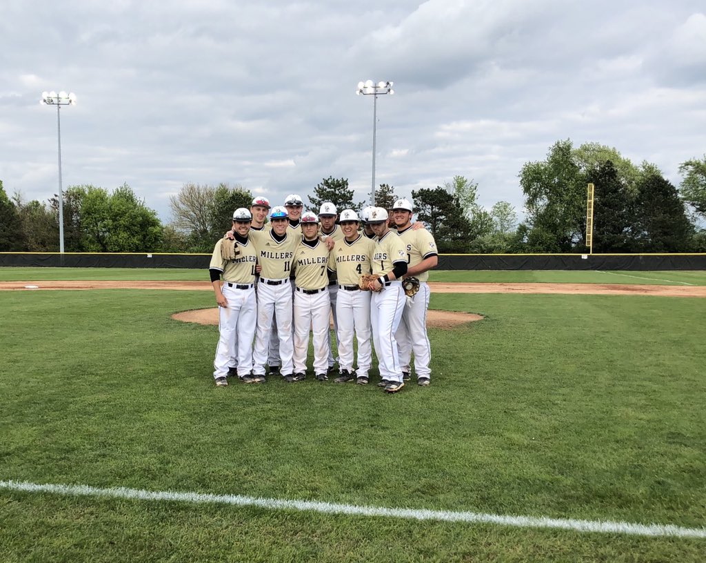millermanagers's tweet photo. it’s senior night here at the dunk! Seniors..we appreciate you! The dugout will not be the same without you. We can’t wait to see what your future holds! #millermanagers @MillerBaseball https://t.co/qXE0cJy7aj