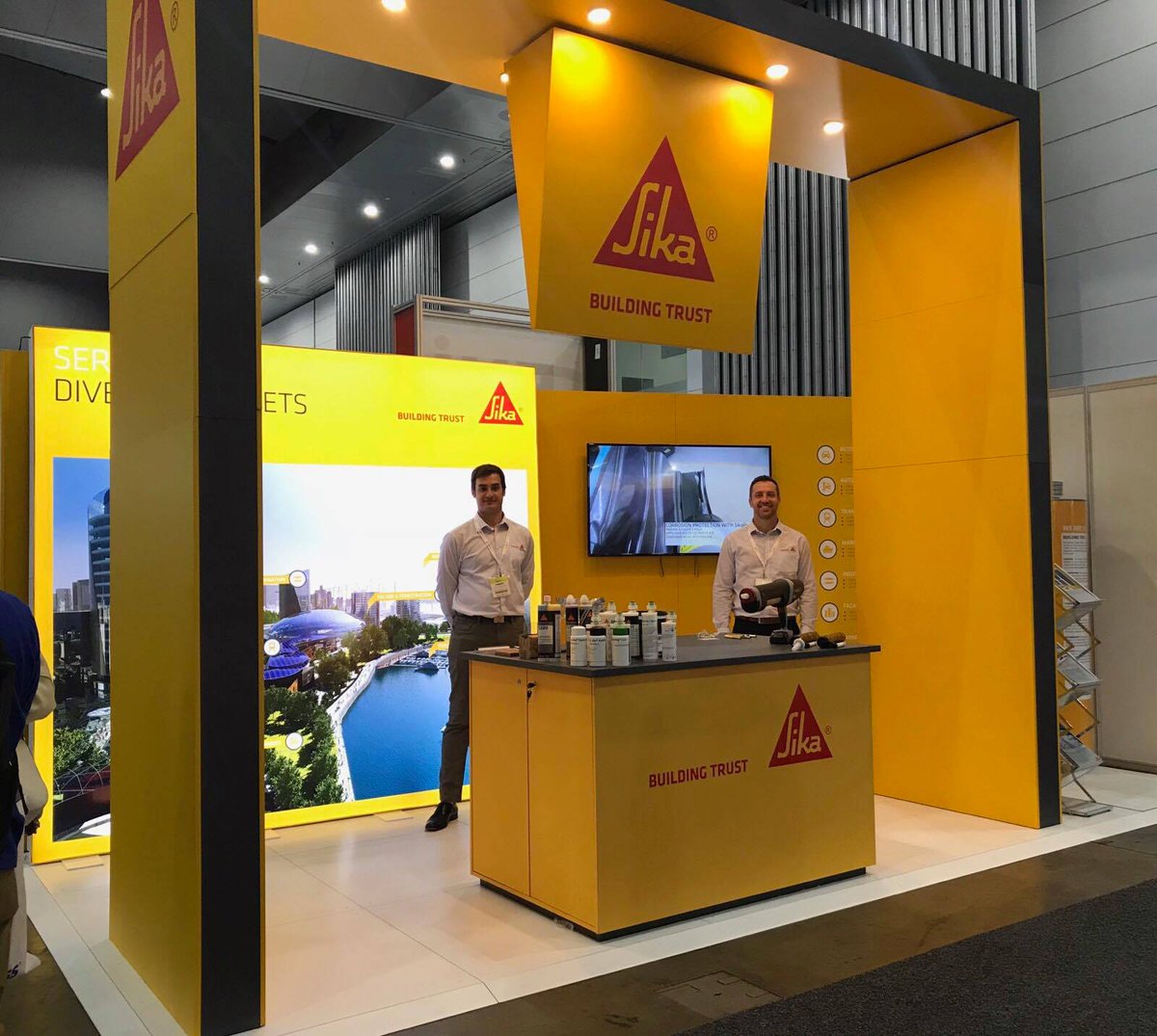 Presenting the latest Industrial focused products at <a href="/NMWAustralia/">NMW</a> !
Come down to the Melbourne Convention &amp; Exhibition Centre and visit us!
#wearesika #industry #sika #nationalmanufacturingweek