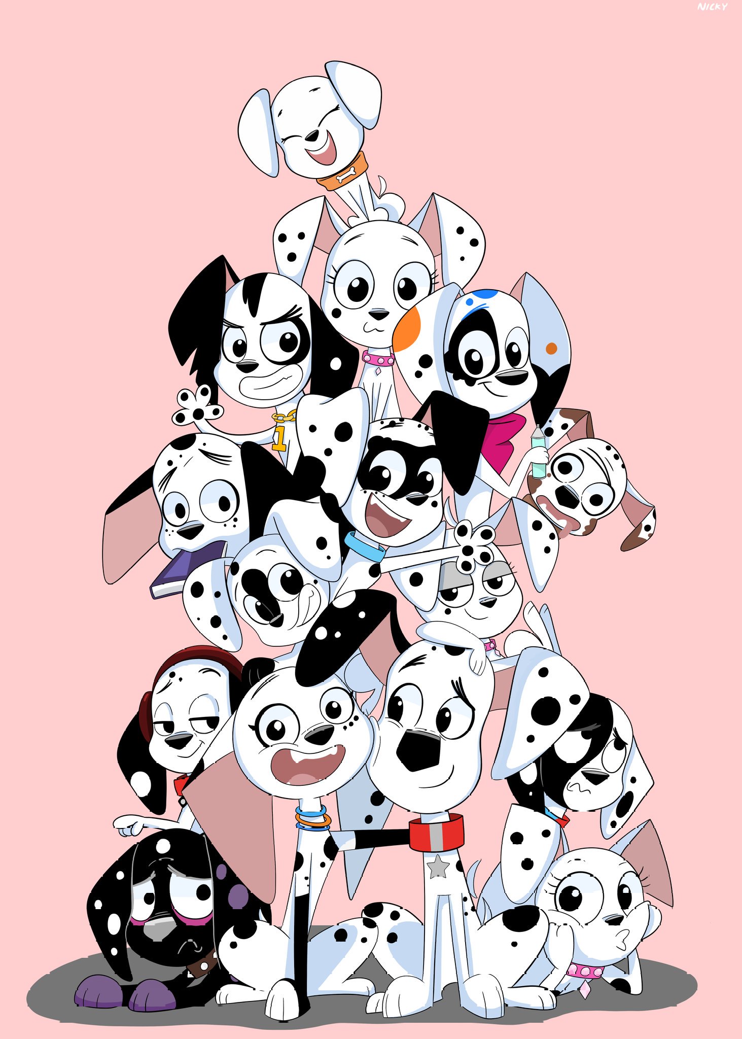 #101DalmatianStreet. #fanart. 