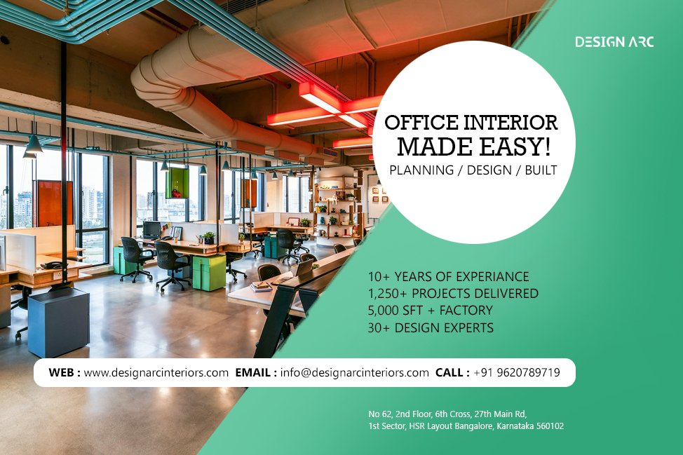 InteriorsArc's tweet photo. #InteriorDesigners #InteriorDecorators #InteriorDesign
Unique and Creative Interior Design for #office in #Bangalore with qualified Interior Designers &amp; Decorators at affordable price!
info@designarcinteriors.com
+91-9620789719
https://t.co/tEfOH8uiDK https://t.co/liQun230EV