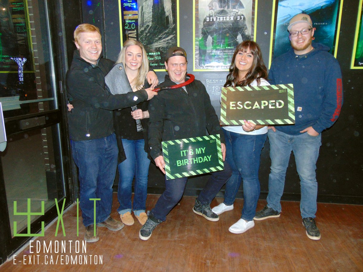 exit_edmonton's tweet image. EXIT Edmonton Escape on Whyte Presents this week's team photos! Thank you all for coming down and escaping with us this past week.
Click the link for the full gallery!
facebook.com/pg/ExitEdmonto…
#yeg #exitedmonton #exploreedmonton #whyteave #oldstrathcona
