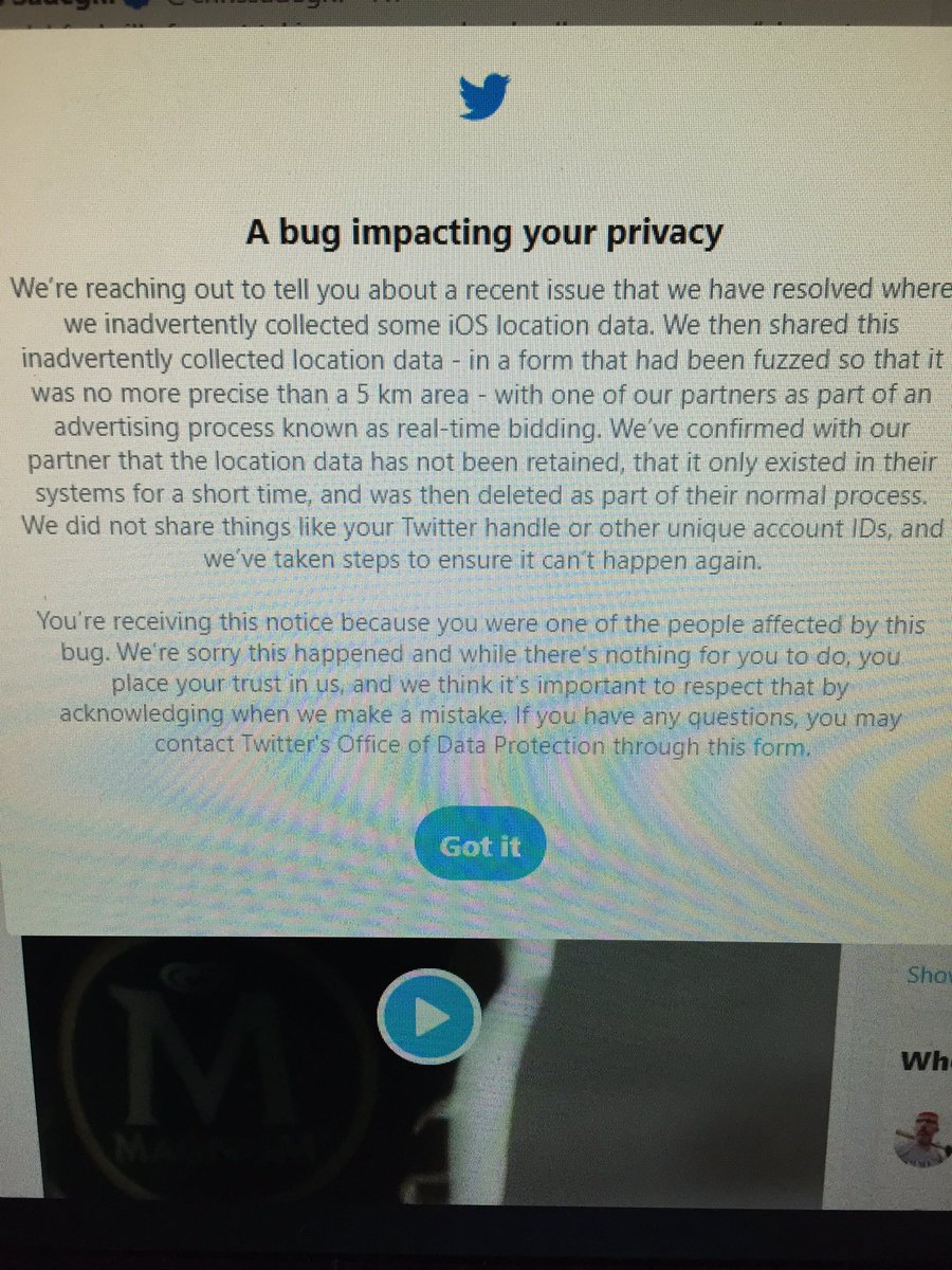 ProducerKaylaP's tweet photo. When @Twitter says oops my bad we’ve been collecting location data on you.... 🙄 https://t.co/mxIwkdlwEK