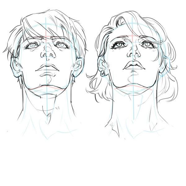 いちあっぷ By Mugenup クリエイティブ制作会社 En Twitter アオリやフカン 難しい構図の描き方のコツを学んでイラストに活かそう 構造から理解しよう あおりと俯瞰 フカン のついた顔の描き方 いちあっぷ T Co U1v1jnmspu 絵が上手くなる記事はコレ