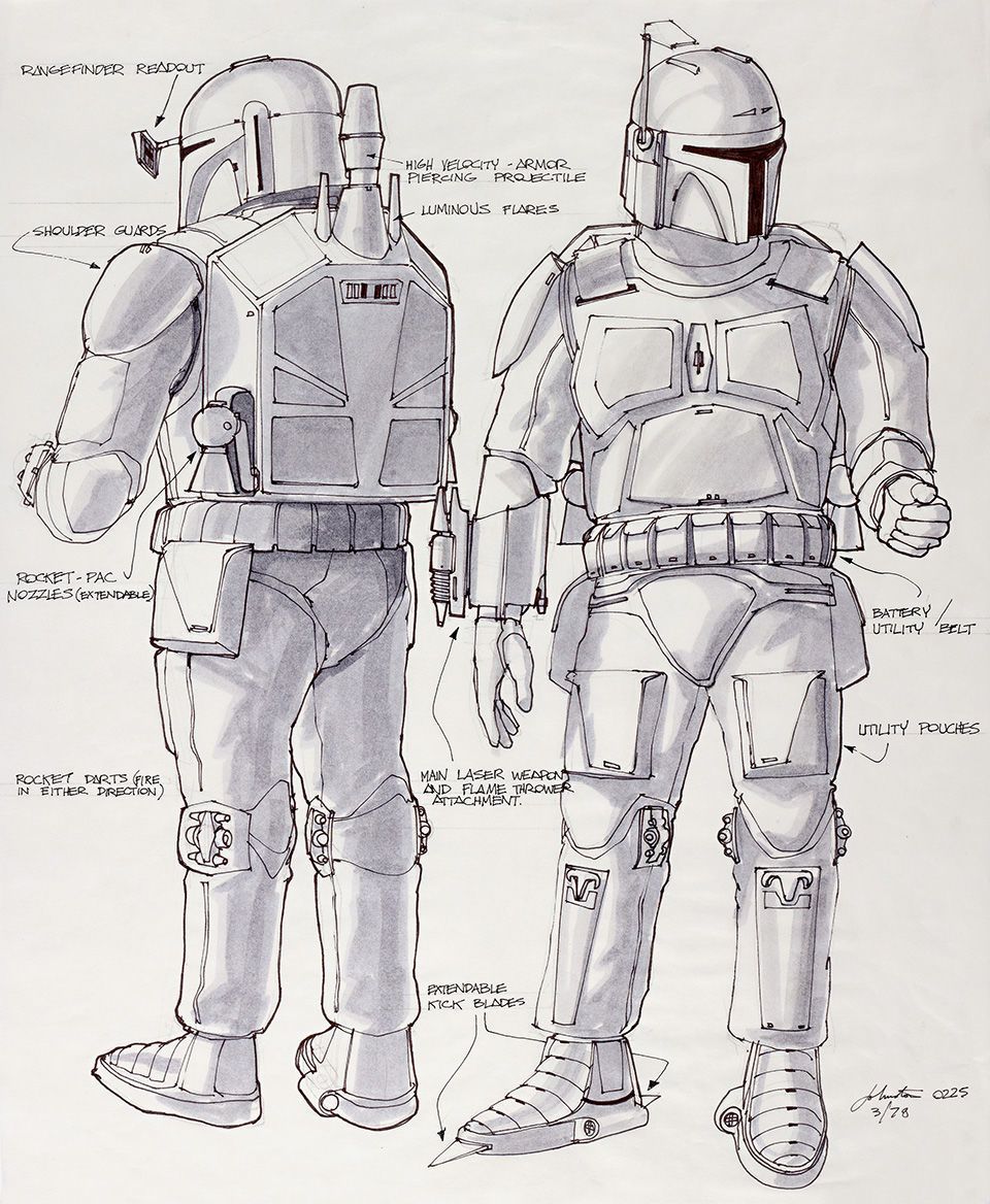 Happy birthday to Joe Johnston! One of the men responsible for the recognizable look of Boba Fett! 