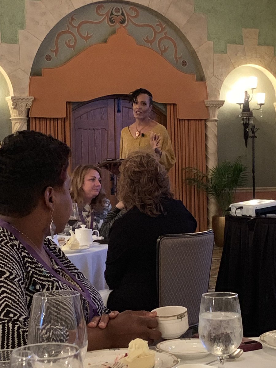 At PASA Women’s Caucus with Dr. Veidre Jackson keynote “Core Behaviors to Leveling Up and Leaving a Legacy” #wcpasa <a href="/PasaSupts/">PASA</a>