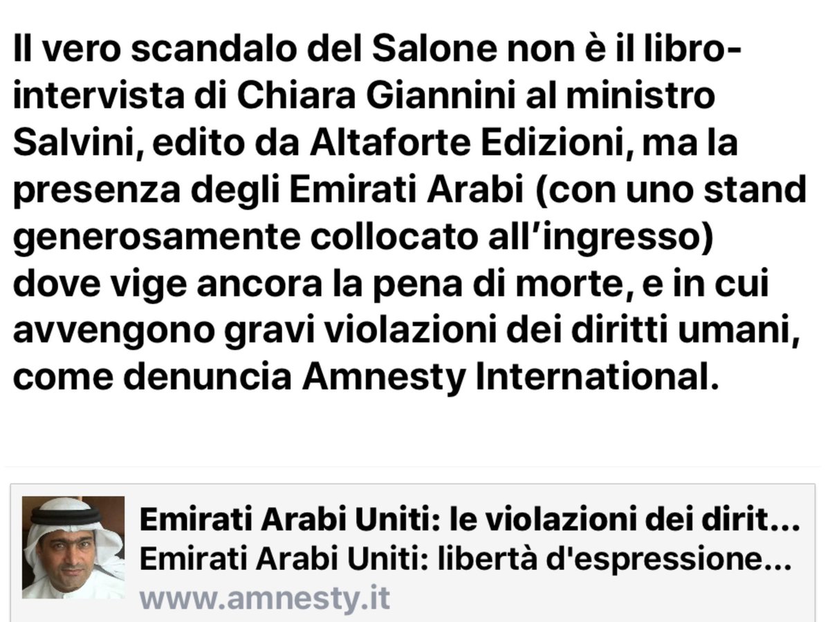 mgdj56's tweet photo. #PericoloIslam
Vittorio Sgarbi
#SalTo19
Gli antifascisti della domenica su questo non hanno nulla da dire? https://t.co/7IwU7EG16I