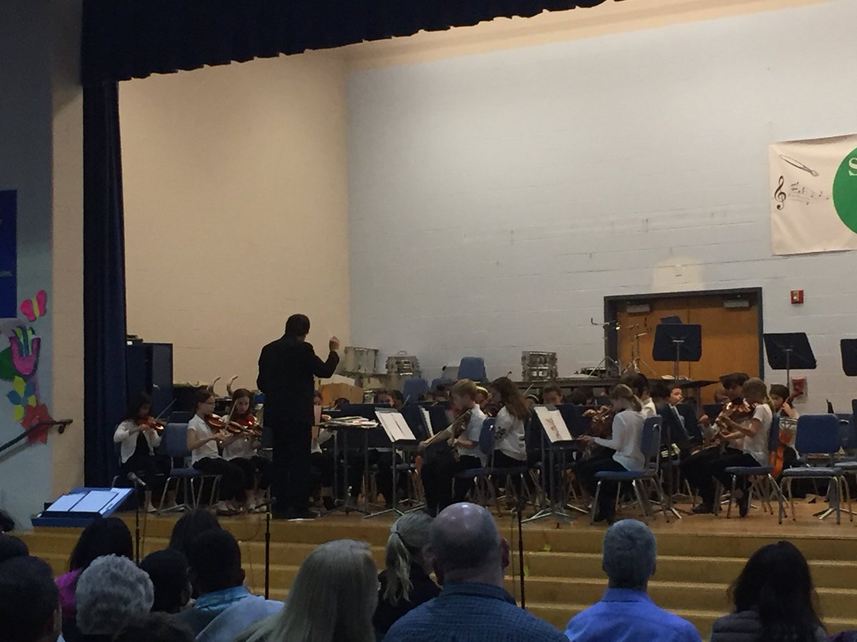 Kudos to Mr. Fitz and the Intermediate and Advanced Orchestras tonight!
