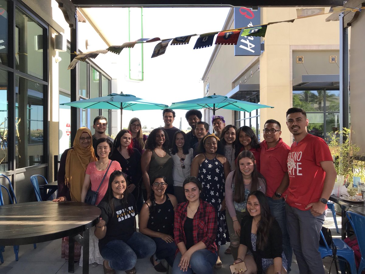 FS_GradNet's tweet photo. End of the year celebration with STRINGS cohort #3.
#GradNet #FresnoState
@fresnostateDRGS @Fresno_State https://t.co/NqRTttCGQX