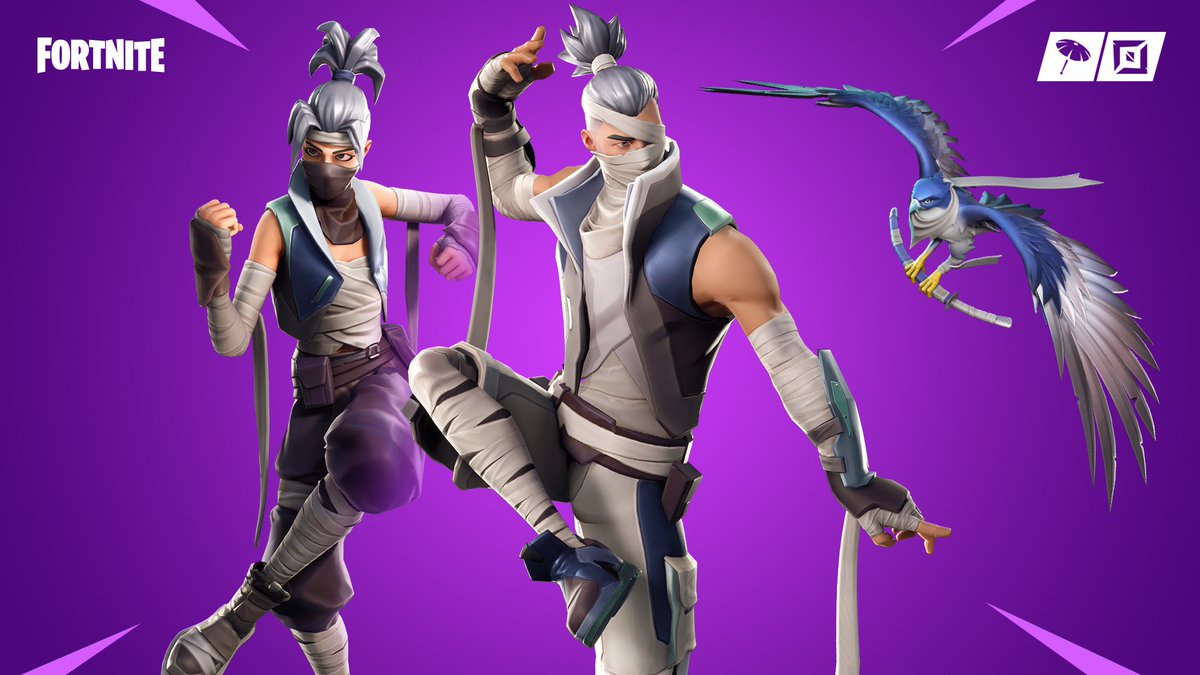 deadly and adorable get the falcon clan and animal jackets sets in the item shop now pic twitter com 2j15oyhffl - fortnite mute not working