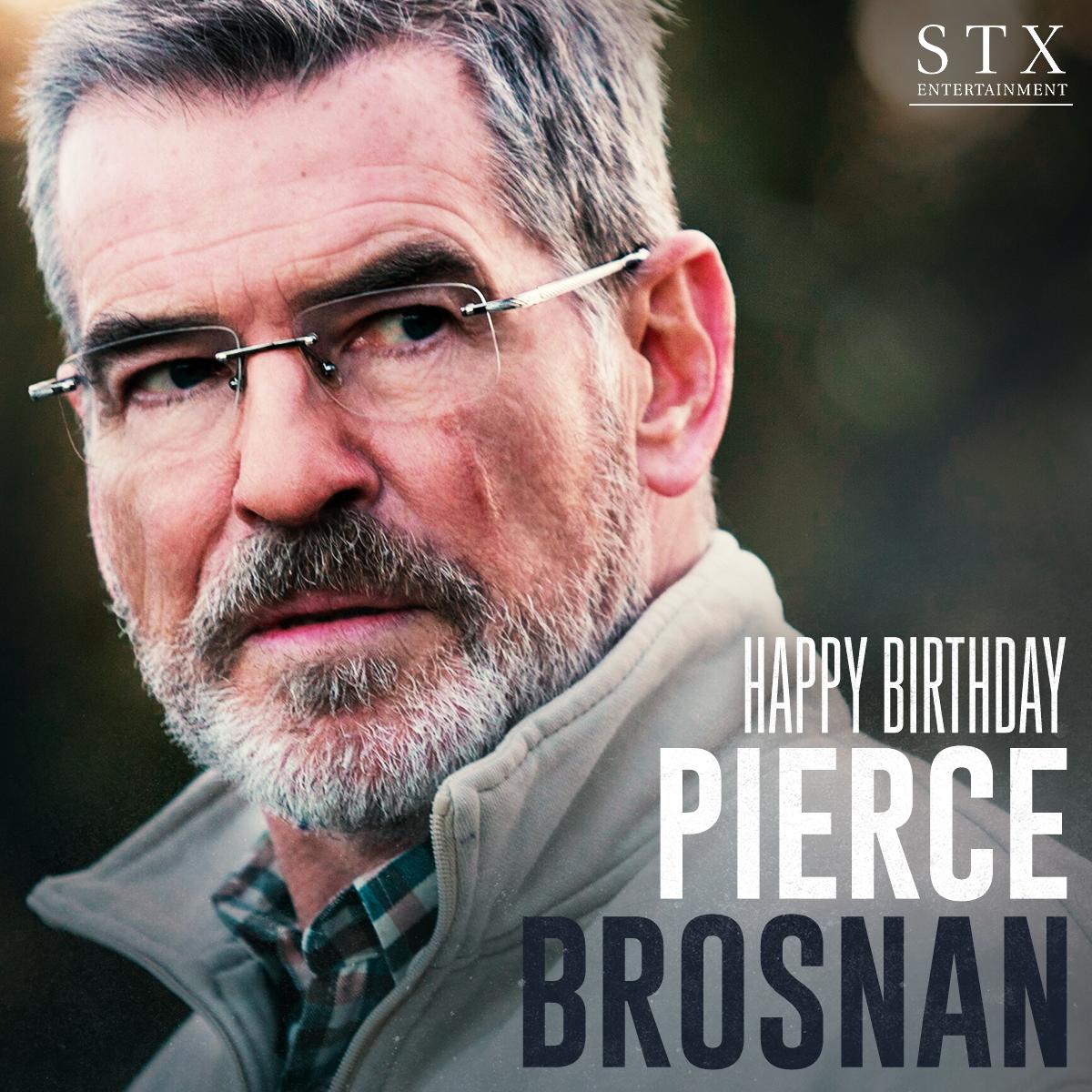 Happy birthday to the talented Pierce Brosnan! 