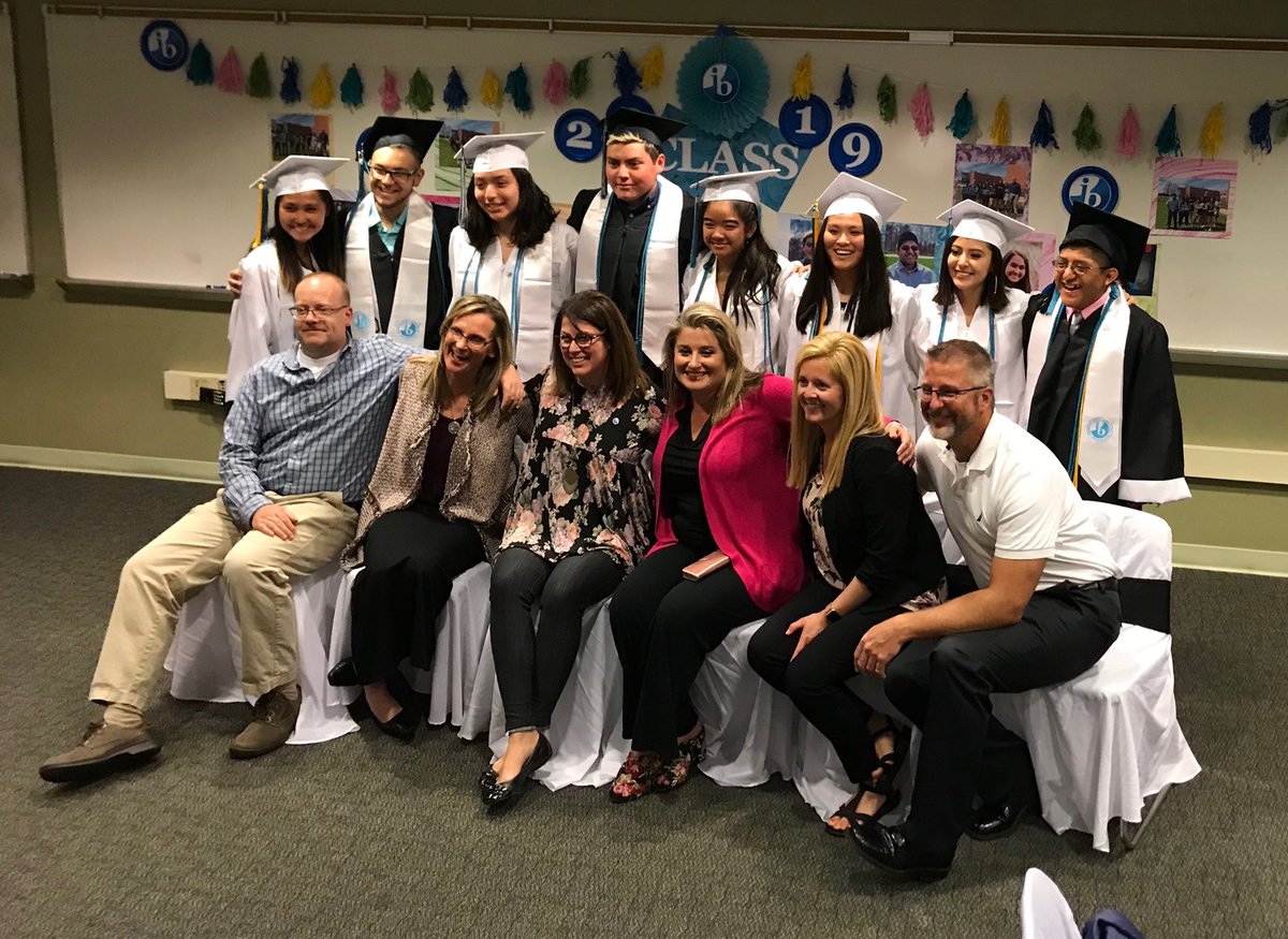 WestOttawaHS's tweet photo. Presenting the Class of 2019 ⁦⁦@iborganization⁩ students!! (And a few of the teachers that helped them get here:)) #GoWO https://t.co/BHEjdIct2T