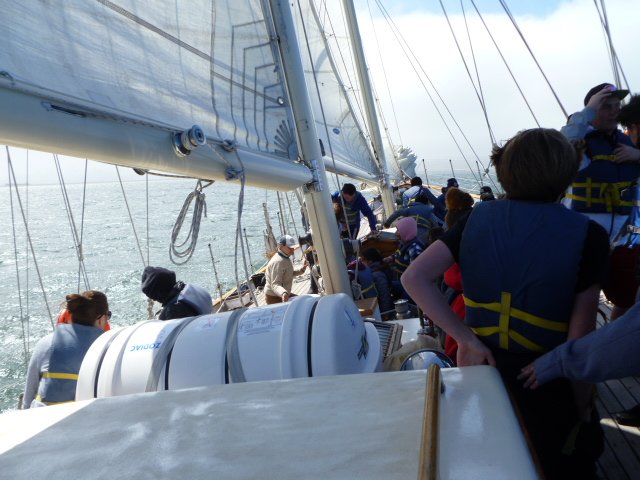 HorneScience's tweet photo. Science + Sailing = Memories for a lifetime! Thanks @sonicdrivein for helping give middle schoolers a meaningful SF Bay experience! @DonorsChoose https://t.co/KmzxraPDt1