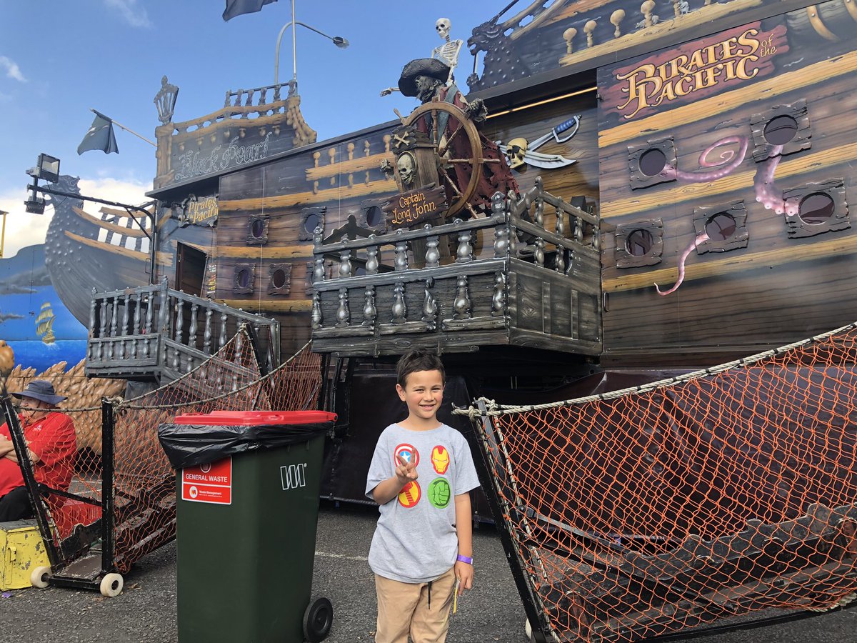 SportCoach5's tweet photo. Peter Jacob at the Easter show #likeaboss #ilaughatthepirateship #nospeedingticketlikepapa https://t.co/PND0SBYdH9