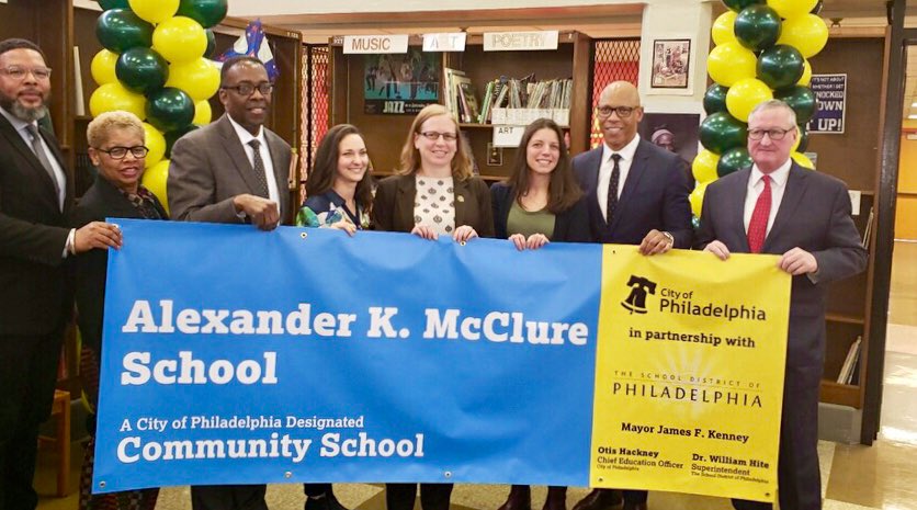 mcclurepanthers's tweet photo. So happy for our community! Thank you @PHL_MOE @SDPHite @PhillyMayor for believing in us! @PHLschoolboard @PHLschools @TeachPlusPhilly @LeadersPHL @huntingparkunit @HuntingParkCAN @RepBurgos @North10Phl @PHENND_VISTAs @Legacy_YTE @MariaQSanchez @CityYearPhilly @COSACOSAatlarge https://t.co/mq9wRilTfX