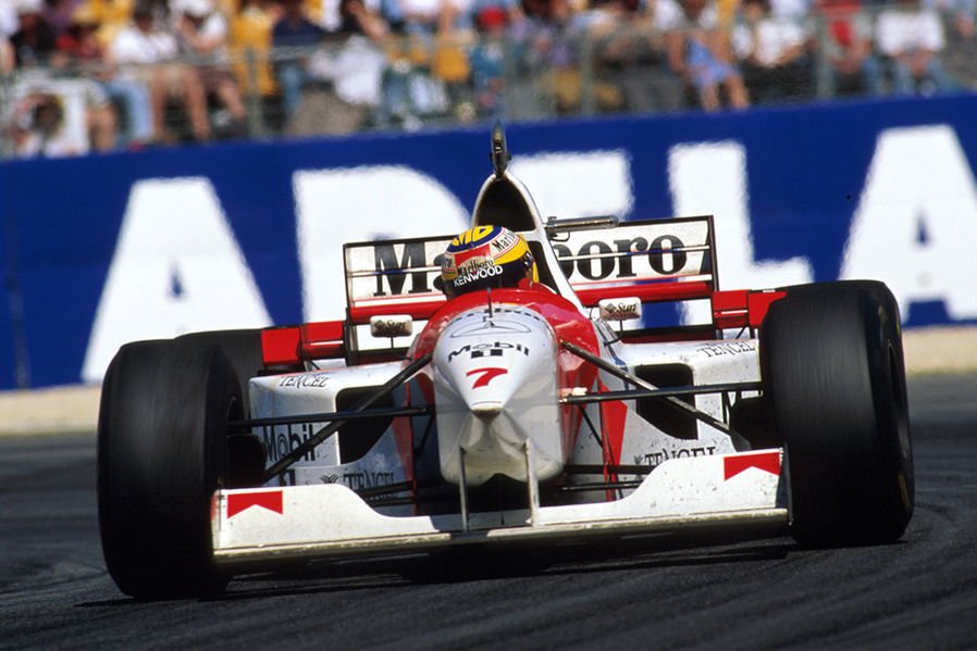 Miniature Minichamps 1/18 - McLaren Mercedes MP4/10 #7 Blundell 1995 - F1