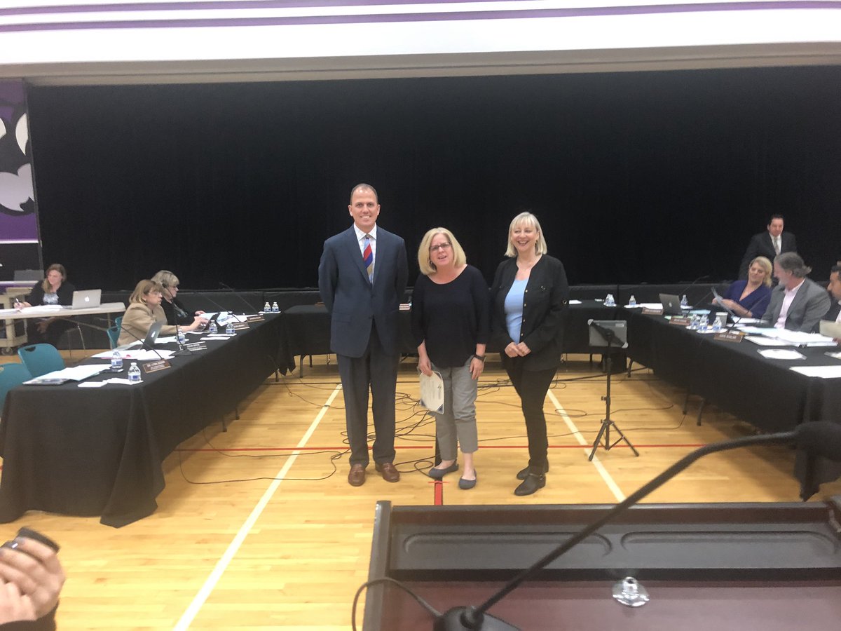 Liberty_D135's tweet photo. Congratulations to Mrs. Kuecher, @mfoxLiberty , Mrs.Crotty and @DuffyKaryl on being recognized at tonight’s board meeting for Always going Above and Beyond the Call of Duty Everyday!  We’re so lucky to have you! 👏👏👏#patriotpride135 https://t.co/bmryIxn6yE